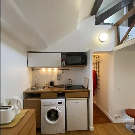 Lägenhet Marais With Mezzanine *